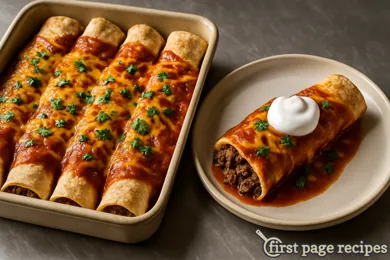 Beef Enchiladas