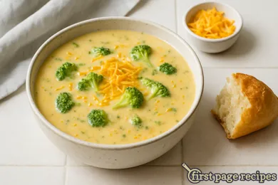 Copycat Panera Broccoli Cheddar Soup